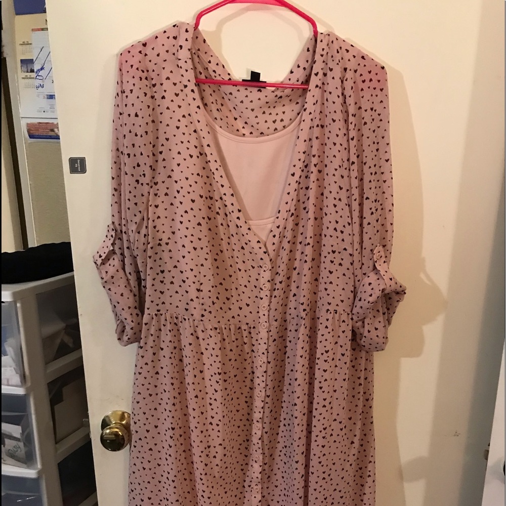 Pastel Pink Torrid Dress Size 3